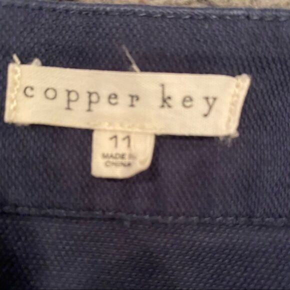 Copper Key Navy Mini Skirt Size 11 - Picture 6 of 9